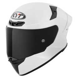 KYT TT-REVO KASK PLAIN WHITE - Thumbnail