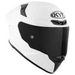 KYT TT-REVO KASK PLAIN WHITE - Thumbnail