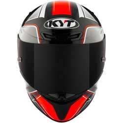 KYT TT-REVO KASK TOURIST RED FLUO - Thumbnail