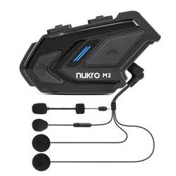 NUKROTECH - NUKROTECH NUKRO M2 BLUETOOTH İNTERKOM SETİ SİYAH (1)