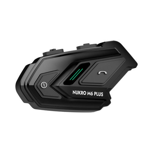 NUKROTECH NUKRO M6 PLUS BLUETOOTH 6 KİŞİLİK İNTERKOM SİYAH