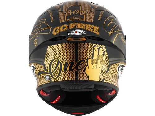 SUOMY S1-XR GP KASK PECCO WORLD CHAMPION 2023 GOLDEN LIMITED EDITION