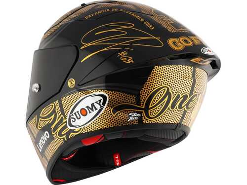 SUOMY S1-XR GP KASK PECCO WORLD CHAMPION 2023 GOLDEN LIMITED EDITION