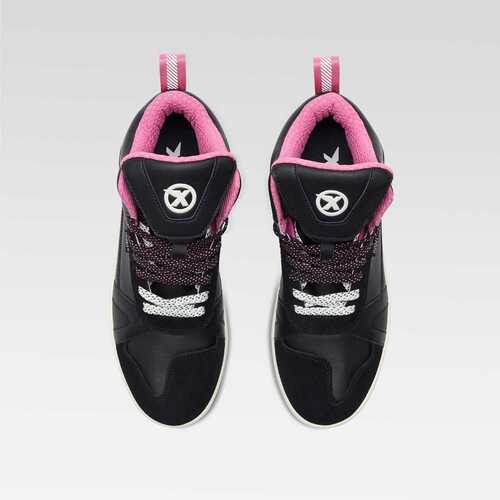 XPD MOTO-1 LADY H2OUT DERİ SNEAKERS SİYAH