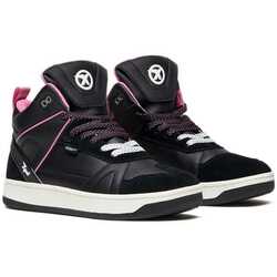 XPD MOTO-1 LADY H2OUT DERİ SNEAKERS SİYAH - Thumbnail