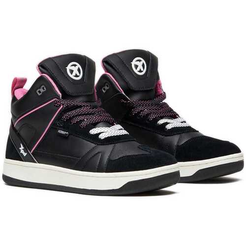 XPD MOTO-1 LADY H2OUT DERİ SNEAKERS SİYAH